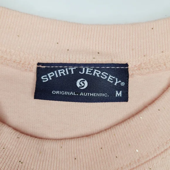 Spirit Jersey Sweater Women's Medium Peach Camelback Resort Casual Summer Fun - Picture 7 of 9